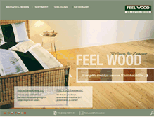 Tablet Screenshot of feelwood.at